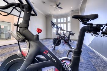 Brand new peloton bike room